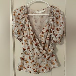 ASTR floral blouse
